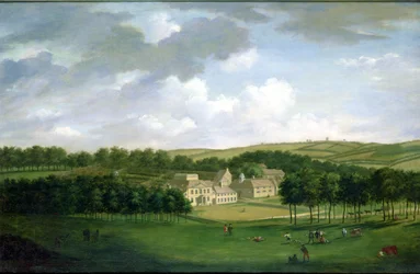 Kidbrooke Park, Kent, ehemals George Lambert (1700-65) zugeschrieben, um 1740-50